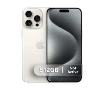 گوشی آیفون ۱۵ پرومکس | iPhone 15 ProMax - ظرفیت 512 گیگابایت -(NOT- Active) پارت نامبر ZA