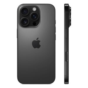 گوشی موبایل اپل مدل آیفون ۱۶ پرو iPhone 16 Pro ظرفیت 256 گیگابایت رنگ تیتانیوم مشکی.
