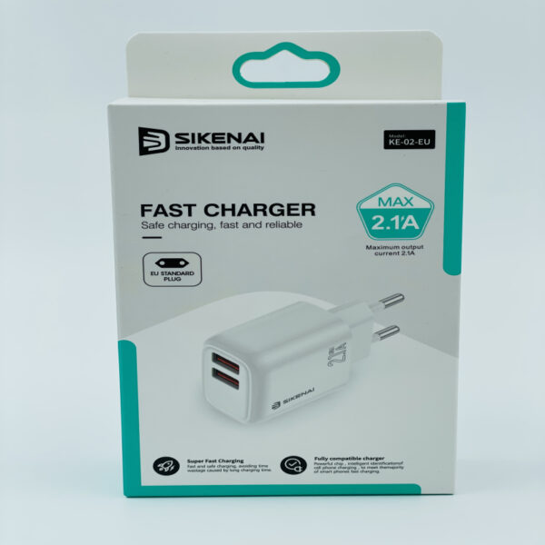 کلگی سیکنای Sikenai KE-02EU (2USB) - 2.1A