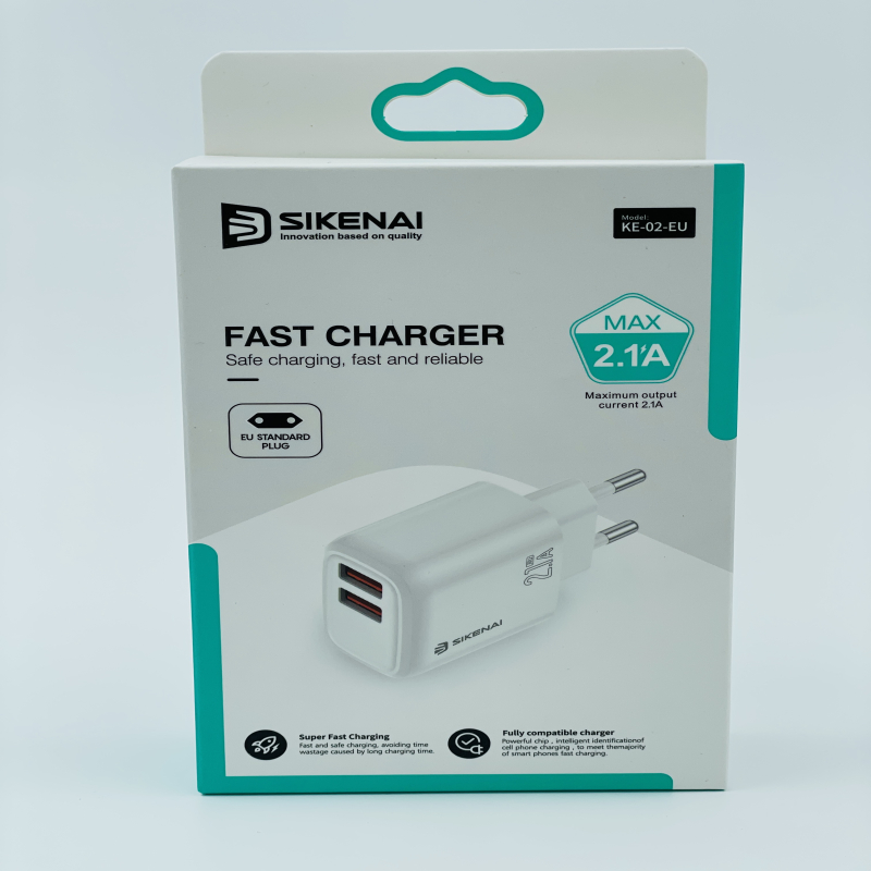 کلگی سیکنای Sikenai KE-02EU (2USB) - 2.1A