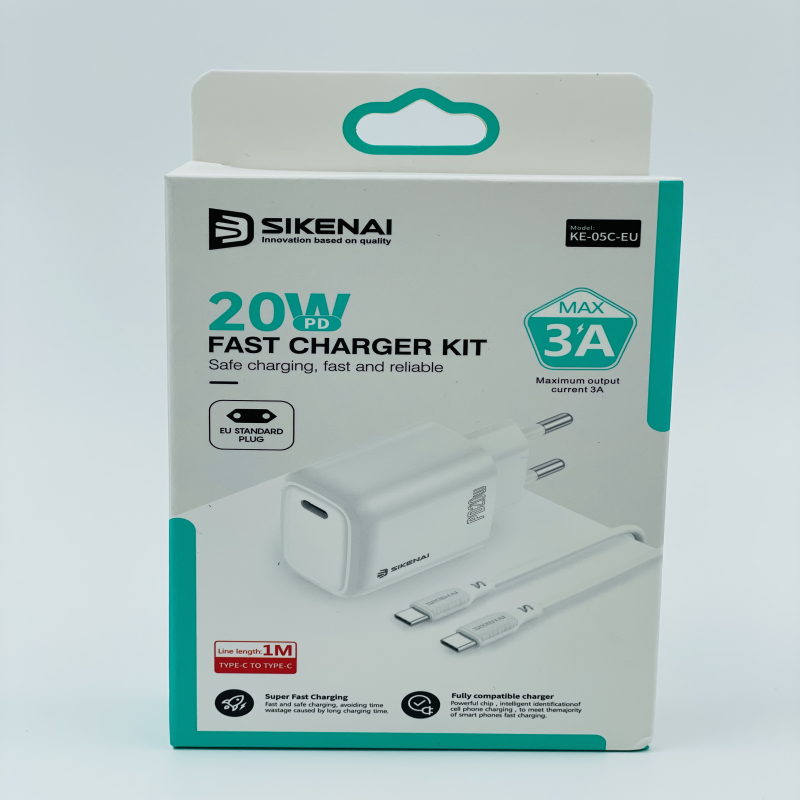 شارژرسیکنای Sikenai KE-05CEU (PD20W) C to C