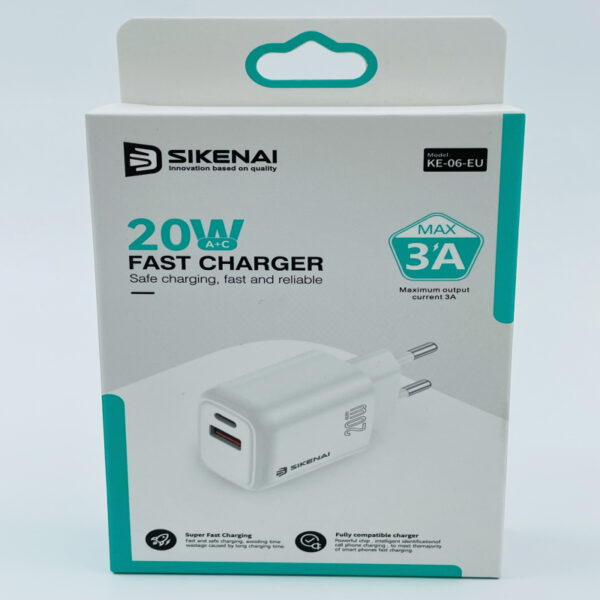 کلگی Sikenai KE-06EU (20W) PD + QC3.0
